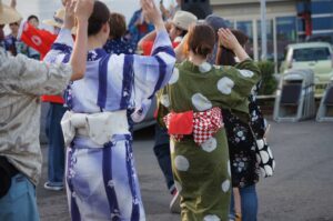 8月4日(日)　かわじりBON祭り　 @ 川尻中学校グラウンド