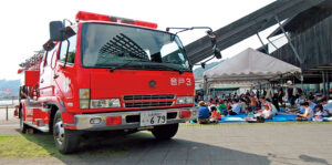 6月16日（日）消防車スケッチ大会 in音戸の瀬戸 @ 音戸市民センター前庭