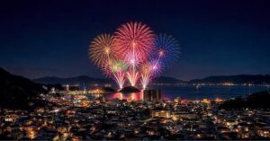 2026年8月1日（土）吉浦町100周年記念「吉浦海上花火大会」 @ 吉浦湾沖合350ｍ地点